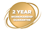 2 Year Workmanship Guarantee 